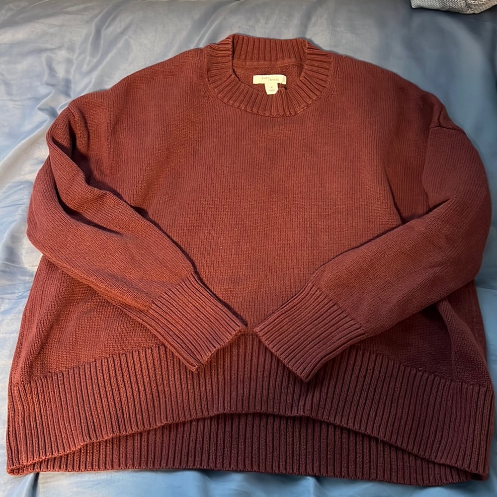 Comfy Maroon/Bergundy Women’s Sweater
